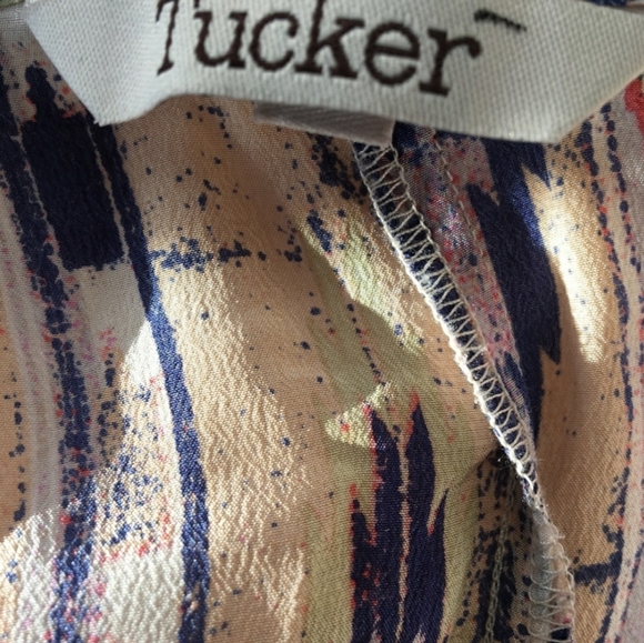 Tucker Tribal Silk Dress - Picture 3 of 5